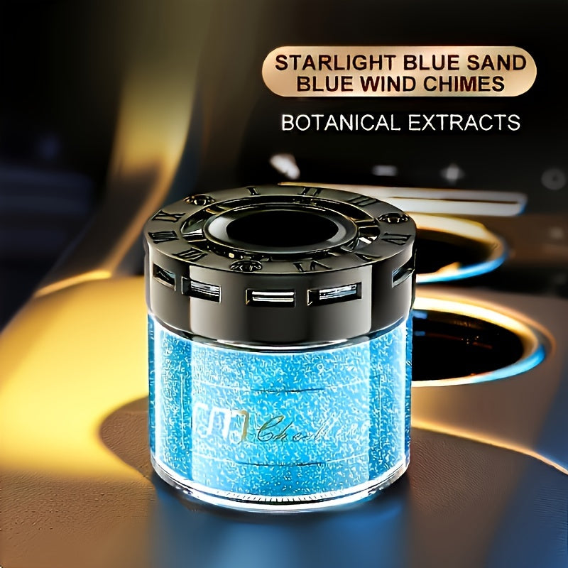 Car Cologne Jasmine High-End Car Interior Solid Balm Long Lasting Light Fragrance for Men, Car Air Freshener